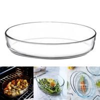 ราคา Explosion Proof Tempered Glass Basin Barbecue Cheese Baking Oven Microwave Oven Oval Baking Tray (22445629832)