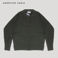 ราคา American Eagle Long Sleeve Sweater Polo เสื้อ สเวตเตอร์ ผู้ชาย แขนยาว EMSC 014 1813 300 (21016787836)