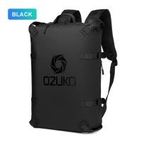 ราคา Ozuko กระเป๋าเป้สะพายหลังกันน้ําความจุขนาดใหญ่แฟชั่นสําหรับผู้ชาย (20394691659)