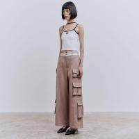 ราคา Merge Official Nikki Pants 5 Colors พร้อมส่ง สี Tan เปิดขาย 8 11 เที่ยง (22980914573)