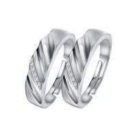 ราคา แหวนแต่งงานของขวัญ CS015 CC013 Cincin Pasangan Perak จากอิตาลีแหวนแต่งงาน (21558029606)