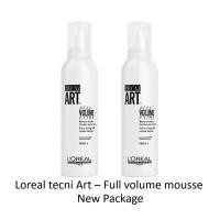 ราคา Loreal Techni Art Full Volume Extra มูสจัดแต่งทรงผม 250 ml x 2 ขวด มูสจัดแต่งทรงผม ช่วยเพิ่มน้ำหนักและความหนานุ่ม เหมาะสำหรับ ผมลอนลีบ (101896200)