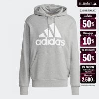 ราคา adidas Lifestyle Essentials French Terry Big Logo Hoodie Men Grey IC9364 (22439563239)