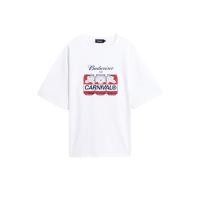 ราคา CARNIVAL CNVXBUDWT002WH BUDWEISER THREE FOR THE ROAD OVS T SHIRT WHITE (23087364200)