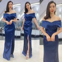 ราคา S 3XL ชุดราตรี Maxiผ้าดัชเชสอัดกาวไขว้อก เขาเเล้วนะคะ ทรงเปิดบ่า กระโปรงหางปลาผ่าหน้า ทรงนี้เรียบหรู (554438266)