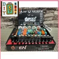 ราคา ส่งด่วนในไทย ปรีโม ปรี7 แบรน ปรีโม7แบรน งานโมไทย ปรีแอมป์ 7แบน ปรีรถยนต์ Pre amp เครื่อง เสียง รุ่น O pen 719 โม (22084223981)