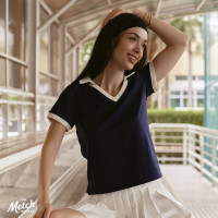 ราคา METCH Polo Club French Navy (19105196086)