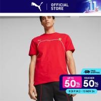 ราคา PUMA AUTO เสื้อยืดผู้ชาย Scuderia Ferrari Motorsport สีแดง 62094602 (23061466194)