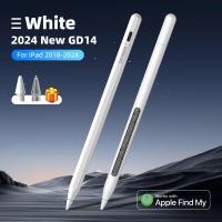 ราคา GOOJODOQ GD14 2024 New Stylus Pen with Find My App and Custom Hotkeys for mini5 6 Air4 Air5 Air6 Pro11 Pro13 Pro12 9 2018 2024 (23116583054)