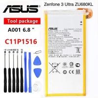 ราคา Original ASUS แบตเตอรี่สำหรับ ASUS Zenfone 3 Ultra ZU680KL A001 6 8 C11P1516 แท็บเล็ตแบตเตอรี่ 4600mAh (19472328898)