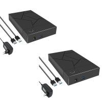 ราคา 3 5 Inch HDD Enclosure USB 3 0 to SATA Hard Drive Case SSD Enclosure External Solid State Hard Drive Disk Box (20537057941)