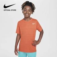 ราคา Nike Boys Dri FIT Ss Miler Running Tee Vintage Coral (22821981618)