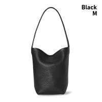 ราคา TRADER 1Pcs หนังแท้แท้ กระเป๋าทรงถัง The ROW ลายลิ้นจี่ กระเป๋าสะพายไหล่แบบสั้น ของใหม่ M L ค่ะ กระเป๋าโท้ท (21828531976)