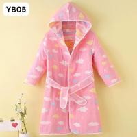 ราคา ชุดคลุมอาบน้ำ เสื้อคลุมอาบน้ำผ้ากอซหกชั้นผ้าฝ้ายแท้เด็ก คุณภาพสูง เสื้อคลุมอาบน้ำ ชุดคลุม (21736892112)