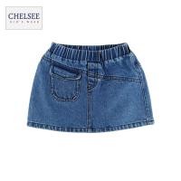 ราคา Chelsee กระโปรงยีนส์สั้น เด็กผู้หญิง รุ่น 238056 ผ้ายีนส์เดนิม นิ่ม อายุ 1 5 10 ปี กระโปรงเด็ก (22822137271)