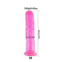ราคา ขนาดใหญ่สายรัดdildoปรับดูดถ้วยสําหรับanalกระตุ้นความรู้สึกจริงซิลิโคนvibratingผู้ใหญ่ของเล่นคู่ (22950351291)