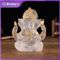 ราคา CCWonder ความโชคดีมั่งคั่งพระพิฆเนศเรซินรูปแกะสลักอินเดียชัดเจนรูปปั้นพระพิฆเนศรูปภาพตกแต่งห้องนั่งเล่นช้างฮินดูสำหรับบ้านรถสำนักงานของสะสมงานฝีมือ (22790224126)