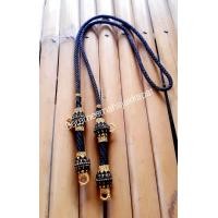 ราคา สินค้าใหม่ สร้อยพระเชือกเทียนถักไหมทองขนาด4มิลถักทั้งเส้น (22770787909)