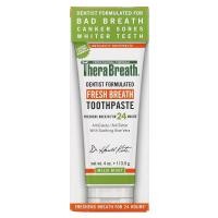 ราคา พร้อมส่ง นำเข้าจากอเมริกา ของแท้ 100 ยาสีฟันลดกลิ่นปาก TheraBreath Fresh Breath Toothpaste Mild Mint 113 5 g (20657570791)