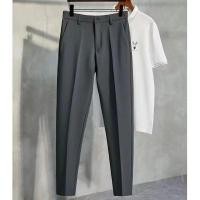 ราคา กางเกงสแลคชายเกาหลี กางเกงสแลคชายยืด ทรงตรงที่ผ่อนคลาย เท้าเปล่า (21766438672)