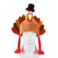 ราคา Hat Carnival Party Props Soft Decorative Carnival Theme Party Roasted Turkey Hat Thanksgiving Hat Party Supplies (20919101148)