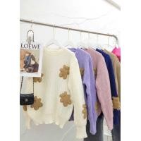 ราคา เสื้อสเวตเตอร์ไหมพรมแต่งหมี เสื้อกันหนาวเเขนยาวไหมพรม (16528435986)