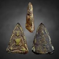 ราคา พระพุทรขินราชก้ามปูเนื้อดินหลวงพ่อเงิน วัดดอนยายหอมปี2480 (22733026840)