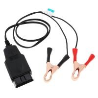 ราคา เครื่องมืออะไหล่แบตเตอรี่รถยนต์ OBD II อุปกรณ์สายเคเบิลไฟฟ้า ECU ปิดหน่วยความจำคอมพิวเตอร์รถยนต์ (22138081633)