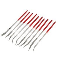 ราคา Curved Mini Diamond File Set Needle File Set Coated Diamond File Metal File Set (18704783625)