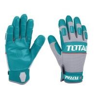 ราคา TOTAL ถุงมือช่างอเนกประสงค์ขนาด XL รุ่น TSP1806 Mechanic Gloves TSP1806XL TSP1806 XL (701408339)