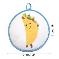 ราคา Tortilla Warmer Pouch Mexican Food Warming Trays Food Warmer Holder Roti Microwaveable Food Pancake Heat Resistant Printed Flour (22488806343)