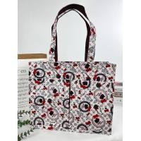 ราคา กระเป๋าผ้าเคลือบกันน้ำ A4 ทรงนอน สะพายไหล่ ขนาด 14 ใส่เอกสาร ใส่แฟ้มได้ จุมากๆ (19414818824)