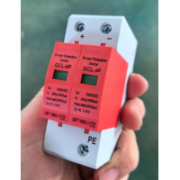 ราคา ป้องกันฟ้าผ่า2P AC DC500V DC1000V 20 40KA ไฟกระชากสำรับโซล่าเซลล์D DC MCB 500v 2P 32A 63A DC Surge Protective Device เบรกเกอร์ DC32A DC63A แอมป์ กันฟ้า ไฟฟ้ากระแสสลับSPD (22487966298)