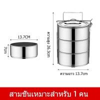 ราคา ปิ่นโตสเตนเลส ปิ่นโตสแตนเลส ปิ่นโตเก็บอุณหภูมิ ปิ่นโตใส่อาหาร 2 3 4 ชั้น ปิ่นโตสเตนเลส ทนทาน เก็บความร้อนได้ยาวนาน (21808944193)
