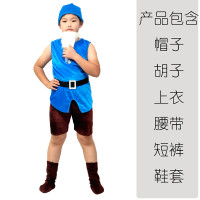 ราคา เสื้อผ้าคนแคระทั้งเจ็ดวันคริสต์มาสชุดเด็กหมวกเด็กสโนว์ไวท์และชุดการแสดงคนแคระทั้ง7คน (21270521101)