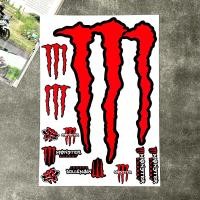 ราคา รถมอเตอร์ไซค์วิบากรถสติกเกอร์กันน้ำสติกเกอร์ติดจักรยานสัตว์ประหลาดพลังงานสำหรับ Monter evo YAMAHA ฮอนด้าคาวาซากิ CBR SUZUKI GSXR KTM DUKE (22259229706)