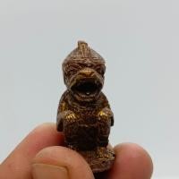 ราคา หนุมานแกะไม้งิ้วดำ หลวงพ่อสุ่น วัดศาลากุน อำเภอปากเกร็ด จ นนทบุรีB (18621123781)