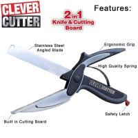 ราคา กรรไกรตัดอาหาร กรรไกรพร้อมเขียง Clever cutter มีดติดเขียง กรรไกรซอยผัก มีดซอยผัก มีดหันผลไม้ มีดหั่นผัก กรรไกรหั่นผัก (15019901480)