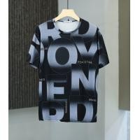 ราคา MEN2024 เสื้อยืดคอกลมแขนสั้น เสื้อยืดผู้ชาย ลายเท่ๆ เสื้อยืดผู้ชาย มี2สี XL 2XL มีเก็บเงินปลายทาง (22237452995)