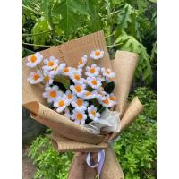 ราคา ช่อดอกไม้ลวดกำมะหยี่ ช่อดอกทานตะวัน ช่อดอกเดซี่ ลวดกำมะหยี่diy (22148483553)