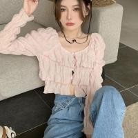 ราคา มีปลายทาง เสื้อชีฟองเเขนยาว เสื้อขนมชั้นน่ารัก เสื้อชีฟองปาดไหล่ผู้หญิง เสื้อปาดไหล่สวยๆ ราคาน่ารักถูกสุด (16965809047)