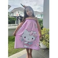 ราคา ผ้าขนหนู กระโจมอก ผ้านาโน เด็กโต 5 15 ขวบ กระโจมอก พร้อมส่ง ผ้านุ่มใส่สบายแห้งง่าย (22835285178)