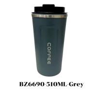 ราคา พร้อมส่ง แก้วกาแฟเก็บความร้อน แก้วเก็บความเย็น ถ้วยแสตนเลสพร้อมฝา 510ML เก็บความร้อน ความเย็น แก้วกาแฟพกพา BZ6690 (21514523362)