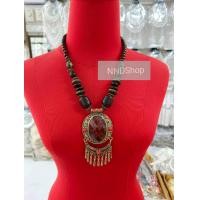 ราคา สร้อยคอ แฟชั่นสำหรับผู้หญิง เครื่องประดับสไตล์ทิเบต โซ่ยาวสไตล์ยิปซี สร้อยหัวแบบชนเผ่า โบฮีเมียนเทียร่า สร้อยพู่แบบชนเผ่า จี้หน้าผาก (22407307035)