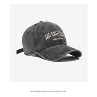 ราคา หมวกเบสบอลสีเทาเส้นรอบวงศีรษะใหญ่สำหรับผู้หญิงล้างหน้าอเนกประสงค์เสริมหมวกแก๊ปดักบิลเล็ก (22946845862)