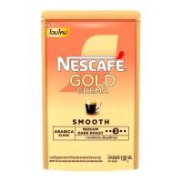 ราคา NESCAFÉ Gold Crema เนสกาแฟ โกลด์ เครมมา ขนาด 100 180 กรัม ถุง (21435797847)