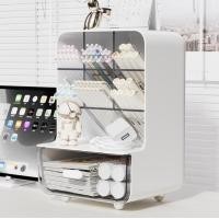 ราคา แถมสติ๊กเกอร์ กล่องปากกาตั้งโต๊ะ กล่องใส่ปากกา ทรงสูง มีลิ้นชัก กล่องใส่เครื่องเขียน มีขาตั้ง (22576700229)