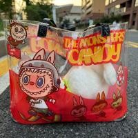 ราคา กระเป๋า Bag PVC Contrast สี Buzz Lightyear กระเป๋าถือ ลาบูบู้ มีสีสันขนาดใหญ่ความจุ การ์ตูนพิมพ์ Jelly กระเป๋าเด็ก (22286497740)