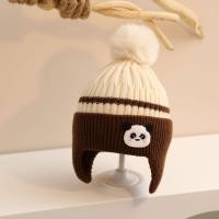 ราคา หมวกเสื้อถักไหมพรมขนแกะรูปหมีแพนด้าน่ารักสำหรับเด็กหมวกปิดหูหมวกเครื่องป้องกันหูสำหรับเด็กวัยหัดเดินหมวกเด็กผู้หญิง (22558101649)