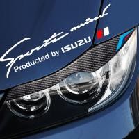 ราคา สำหรับ Isuzu D Max Mu X Panther Wizard Rodeo Mu 7อุปกรณ์ยานยนต์โคมไฟสติกเกอร์รถคิ้วสติกเกอร์กลอนพีวีซี (21654942437)